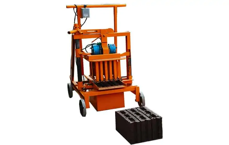 QM2-40 Mobile Block Machine
