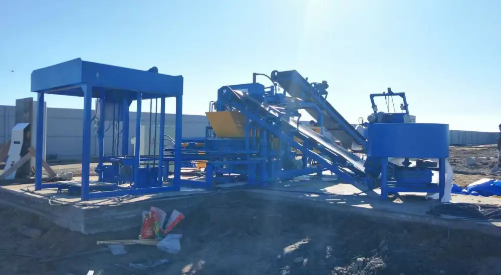 QT4-15 Automatic Brick Making Machine