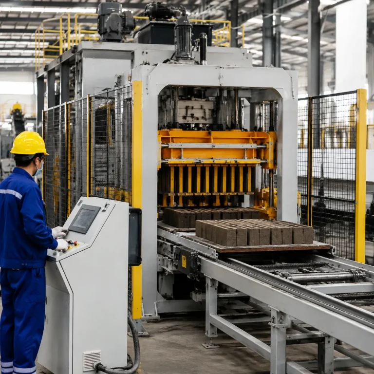 distributeur de machines à blocs