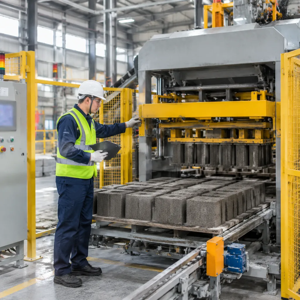 Cement block machine troubleshooting