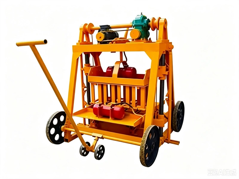 QMJ4 45 Mobile Block Making Machine