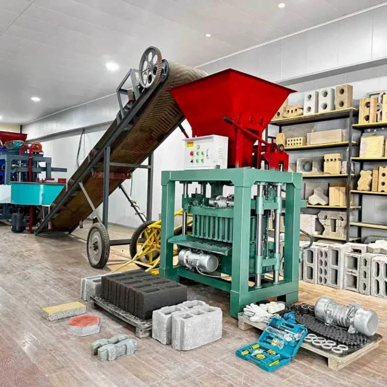 machine à blocs de ciment